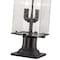Z-Lite Sana 2 Light Outdoor Pier Mounted Fixture, Black And Seedy 592PHMR-533PM-BK - alternate 5